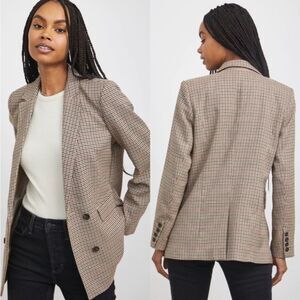 NWT Rails Jac Blazer in Cambridge Plaid Size MEDIUM